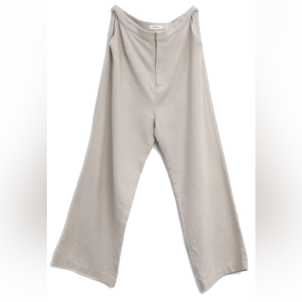 Mod Ref Cream Wide-Leg Trousers